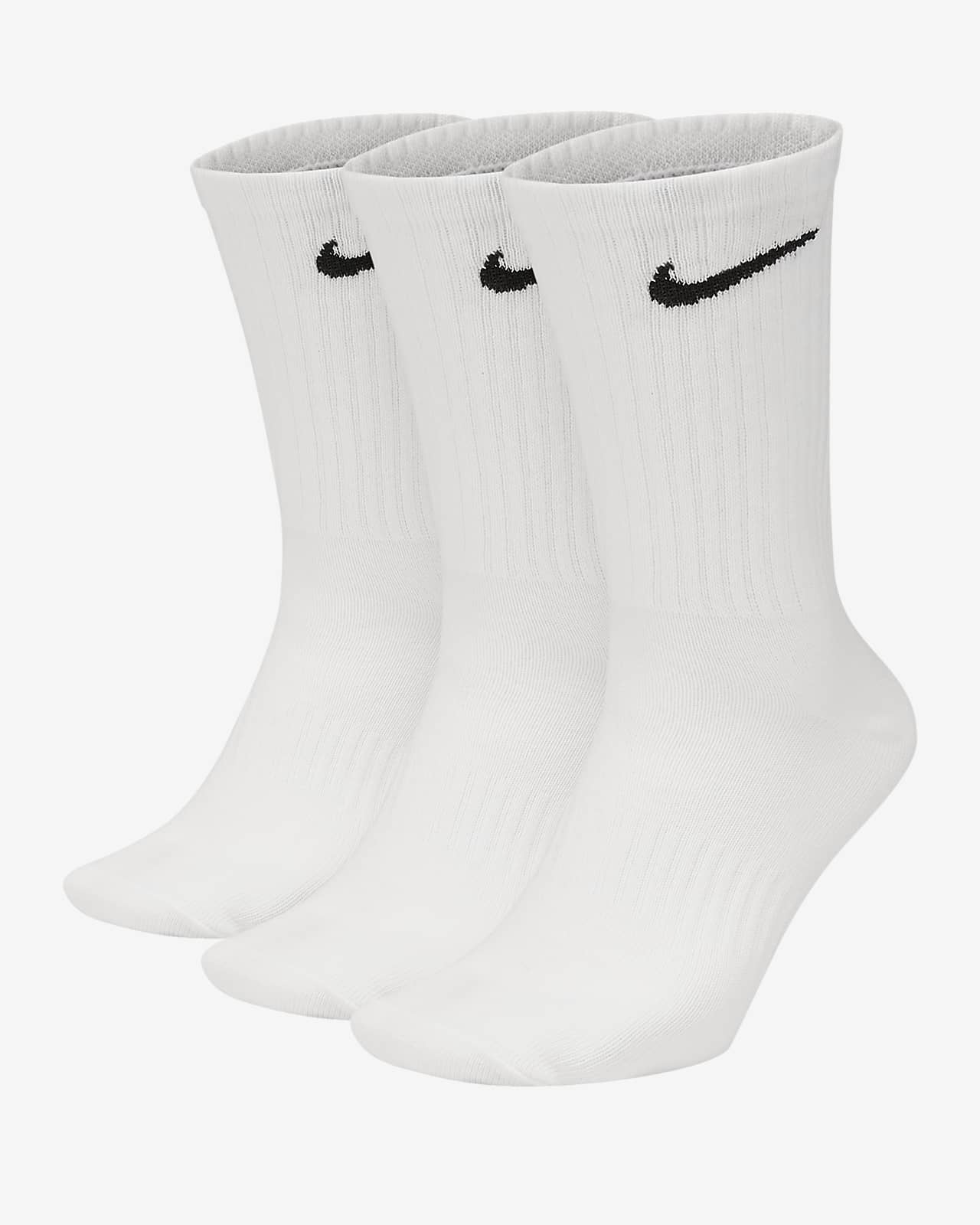 Image of Унисекс чорапи NIKE U NK EVERYDAY LTWT CREW 3PR SX7676-100- Ballistic sport, Балистик