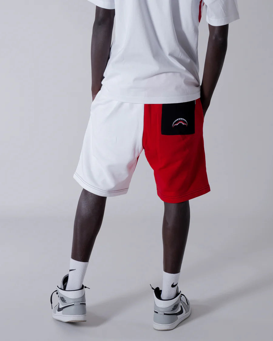 Image of Мъжки Къс панталон SPRAYGROUND COLOR BLOCK SHORTS RED SP327RED- Ballistic sport, Балистик
