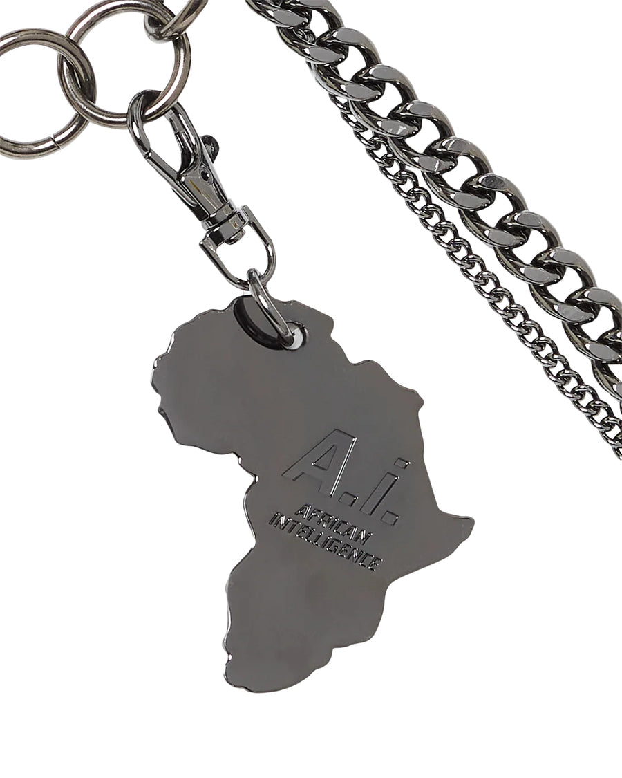 Image of SPRAYGROUND Ai STUNNA CREAM CHARM WAIST BELT - Ballistic-sport