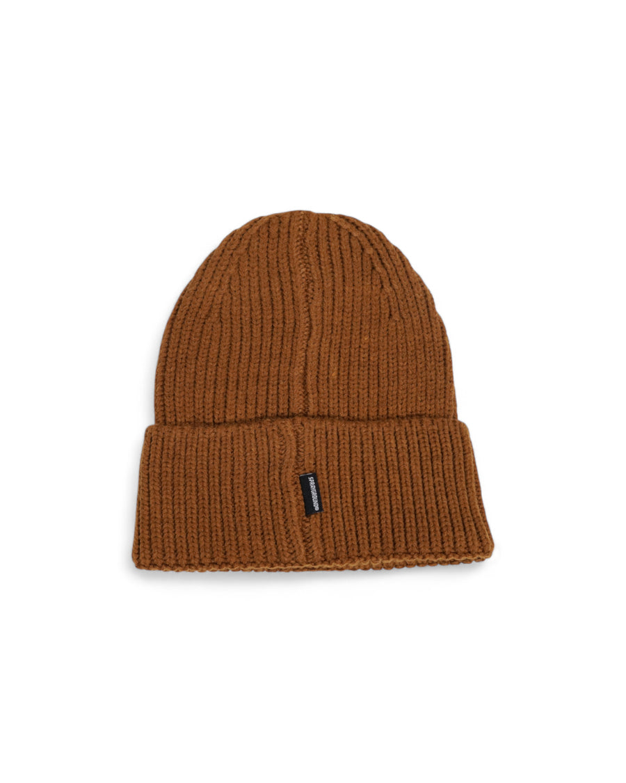 Image of Children's Hat SPRAYGROUND SPRAY BEANIE BASIC BROWN