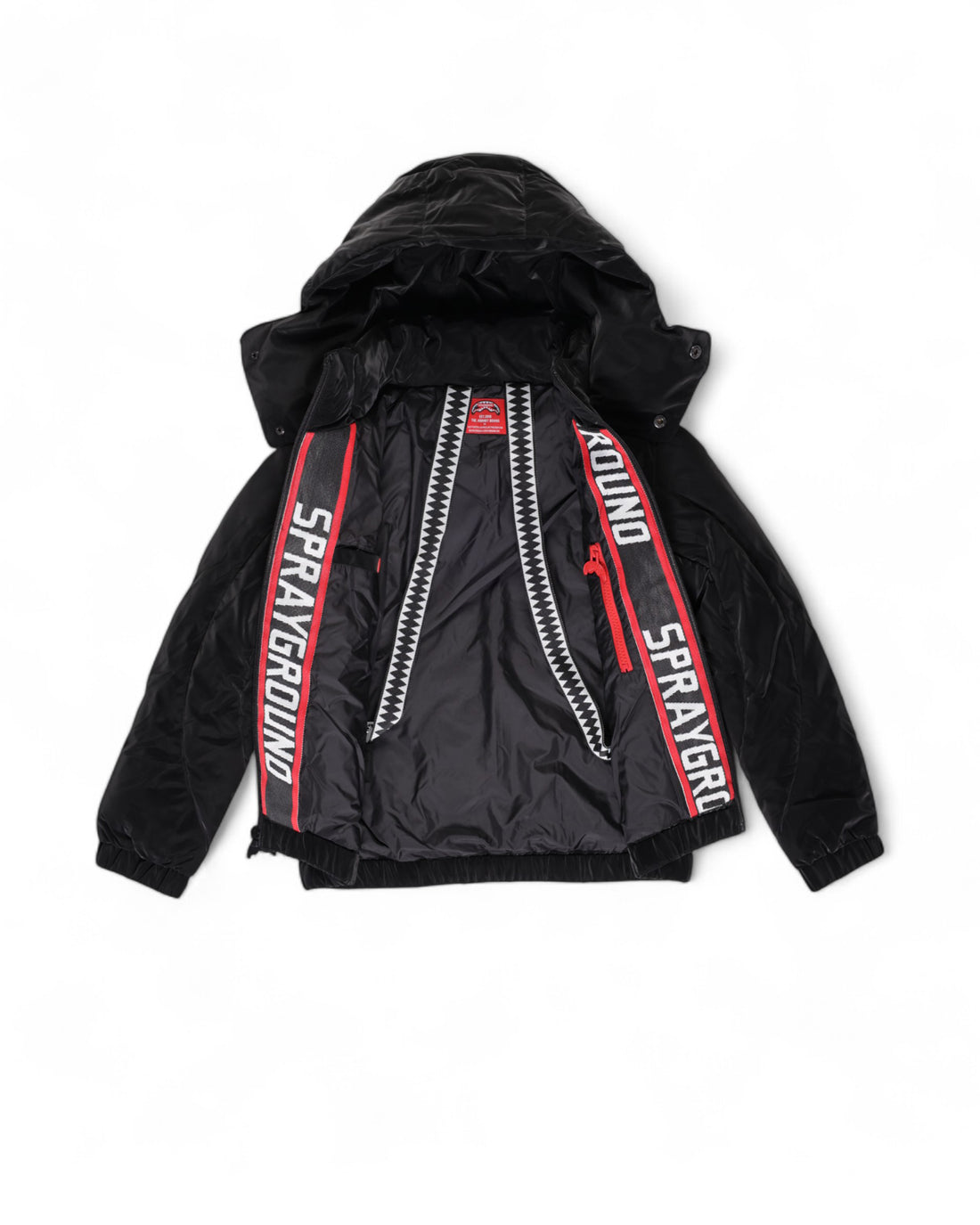Image of Мъжкo Яке SPRAYGROUND ALL BLACK ALIEN DOWN JACKET SP663- Ballistic sport, Балистик