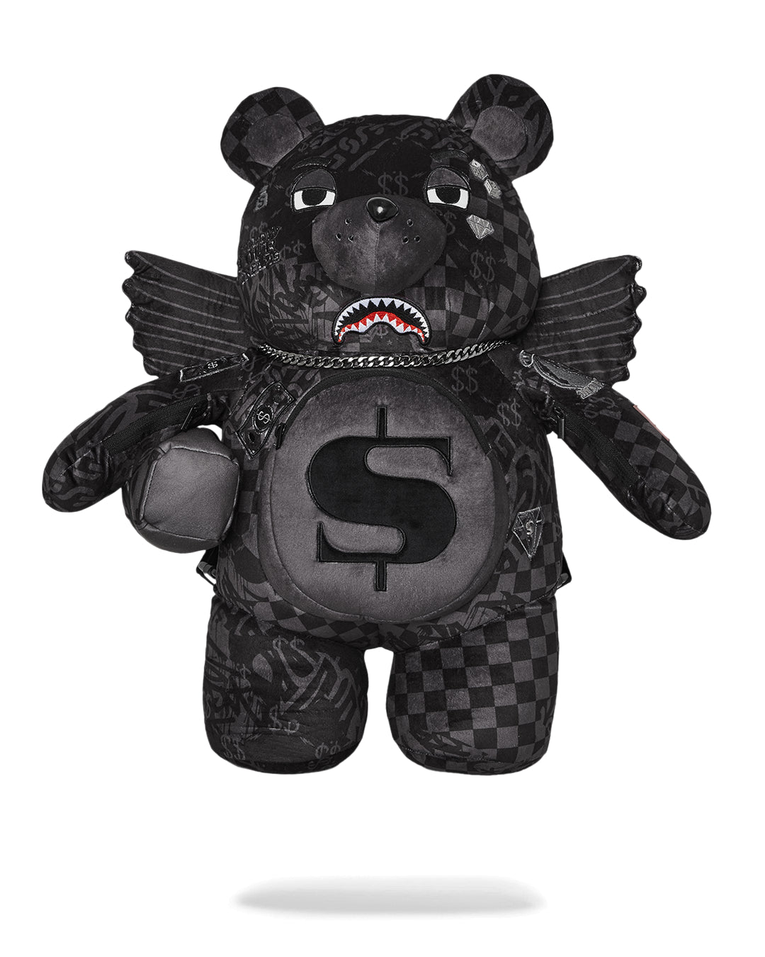Унисекс Раница SPRAYGROUND 3AM CHECK TEDDY BEAR