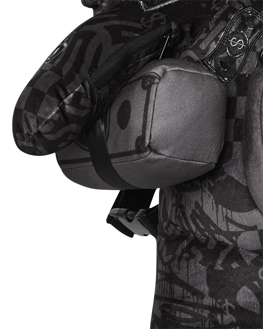 Image of Унисекс Раница SPRAYGROUND 3AM CHECK TEDDY BEAR