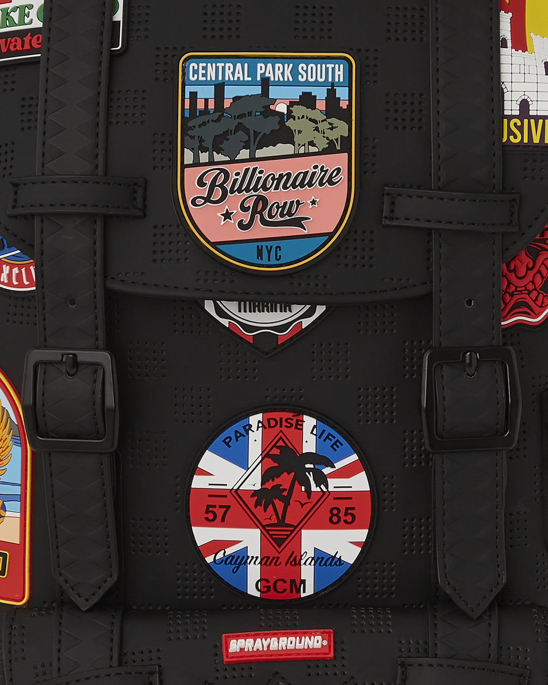 Unisex Backpack SPRAYGROUND GLOBAL MOGUL BILLIONAIRE BACKPACK HILLS