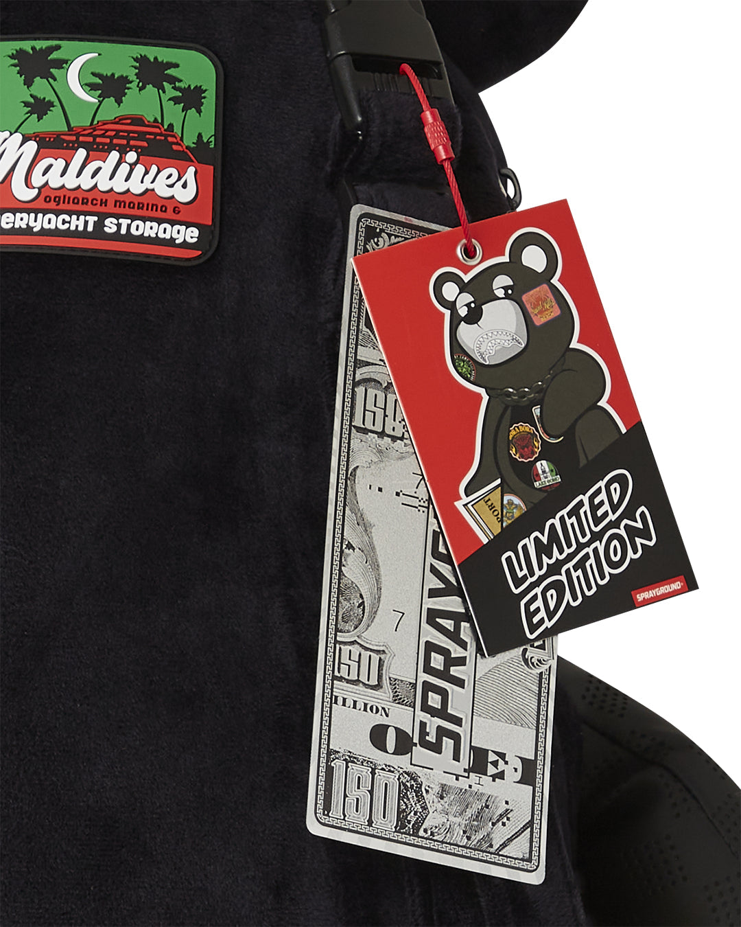Image of Унисекс Раница SPRAYGROUND GLOBAL MOGUL BILLIONAIRE TEDDY BEAR