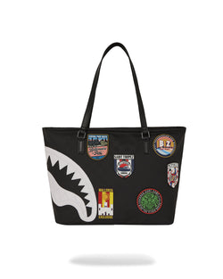 Image of Дамски Чанта SPRAYGROUND GLOBAL MOGUL BILLIONAIRE TOTE