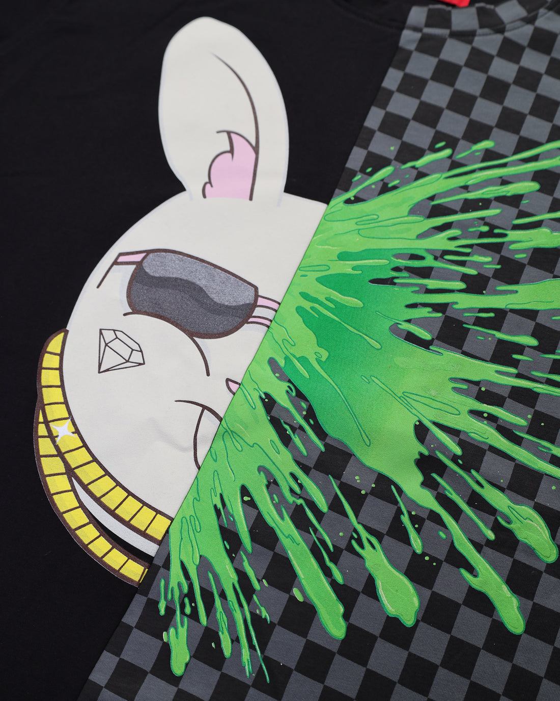 Image of Мъжкa Тениска SPRAYGROUND SPLATTER BUNNY SPLIT REGULAR T-SHIRT