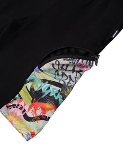 Image of Детски Къс панталон SPRAYGROUND SHARKS IN THE RIZZ SHORTS BLK