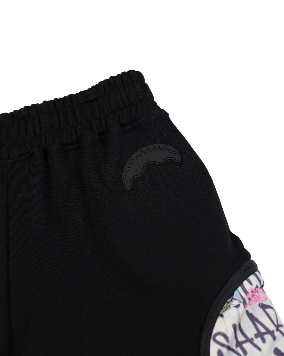 Image of Kids Shorts SPRAYGROUND SHARKS IN THE RIZZ SHORTS BLK