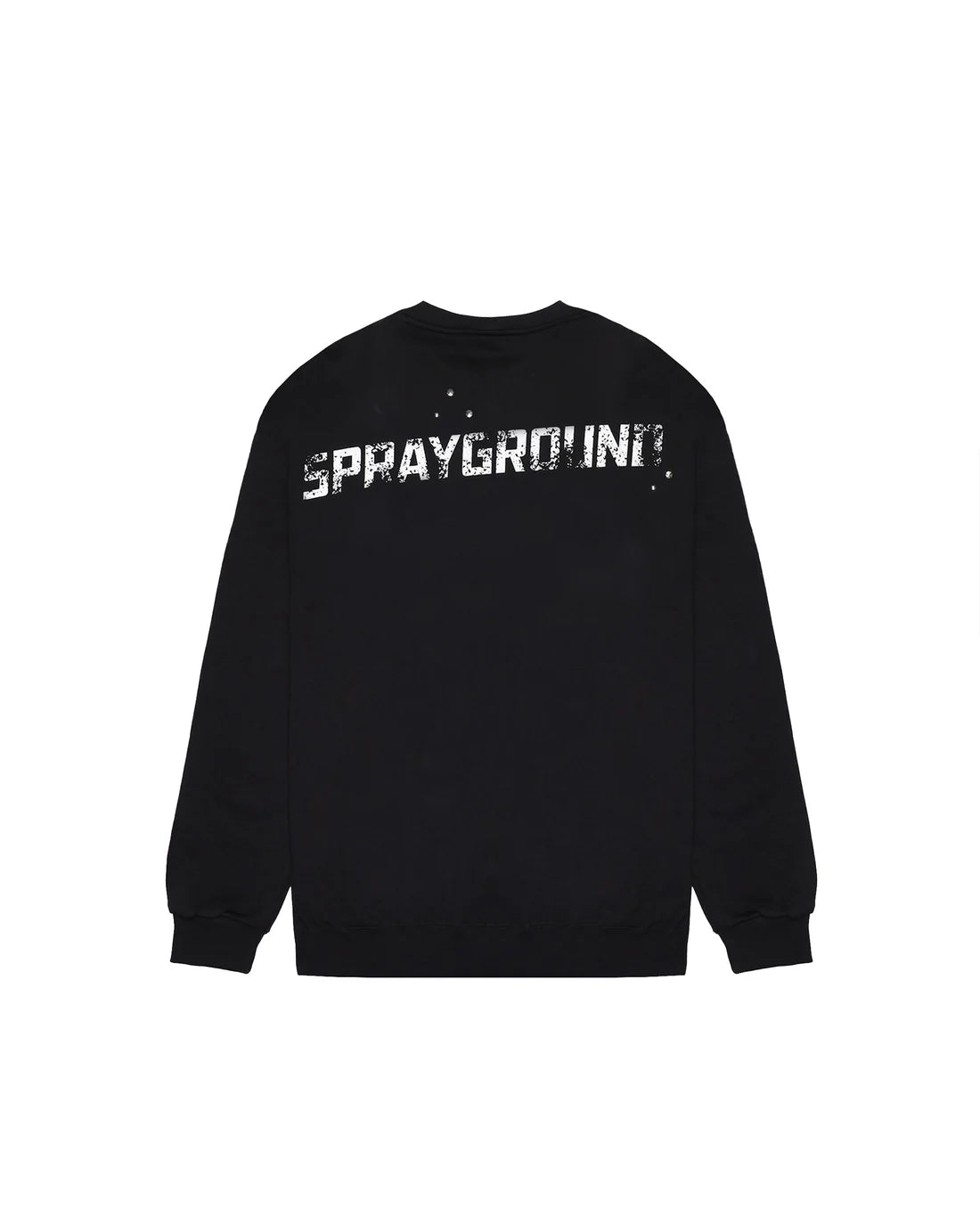 Image of Мъжки суитшърт SPRAYGROUND SHARK STAMP CREWNECK BLACK SP809GBLK- Ballistic sport, Балистик
