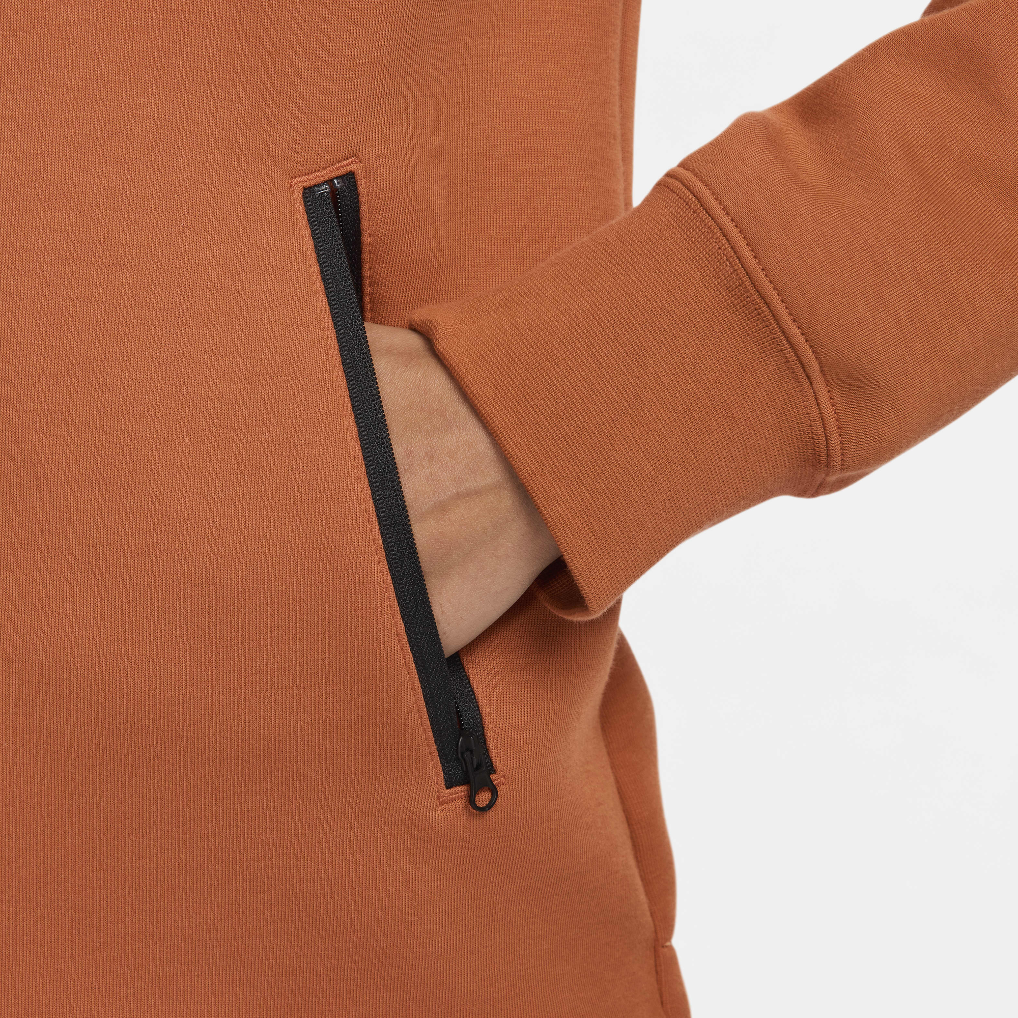 Image of Дамски Суитшърт NIKE W NSW TCH FLC WR FZ HDY - Ballistic-sport