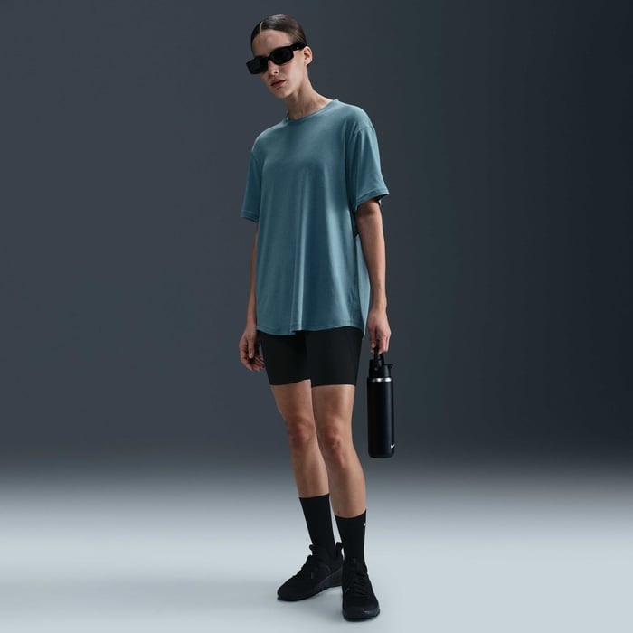 Image of Дамска Тениска NIKE W NK ONE RELAXED DF SS TOP, Балистик, син цвят