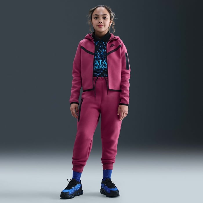 Image of Детски Суитшърт NIKE G NSW TCH FLC HD FZ LS - PD