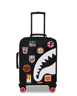 Image of Унисекс Куфар SPRAYGROUND GLOBAL MOGUL BILLIONAIRE CARRYON LUGGAGE