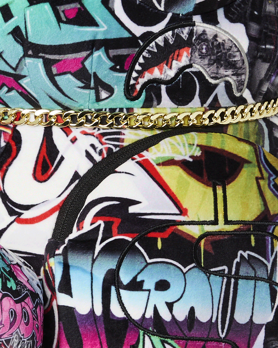 Image of Унисекс Раница SPRAYGROUND SPLIT CYBERSHARK MONEYBEAR TEDDY BEAR