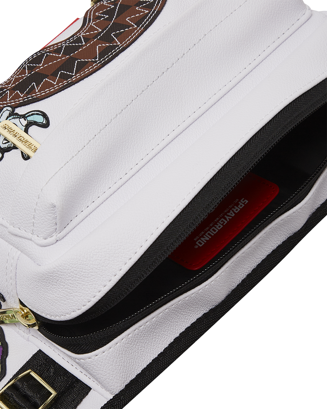 Image of Унисекс Чанта SPRAYGROUND PARIS PATCH CROSSBODY CARGO 910B6587NSZ- Ballistic sport, Балистик