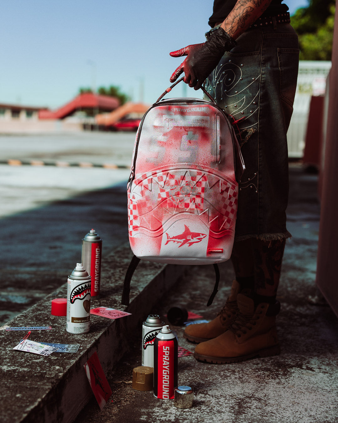 Унисекс Раница SPRAYGROUND SPRAY PAINT YOUR OWN BACKPACK