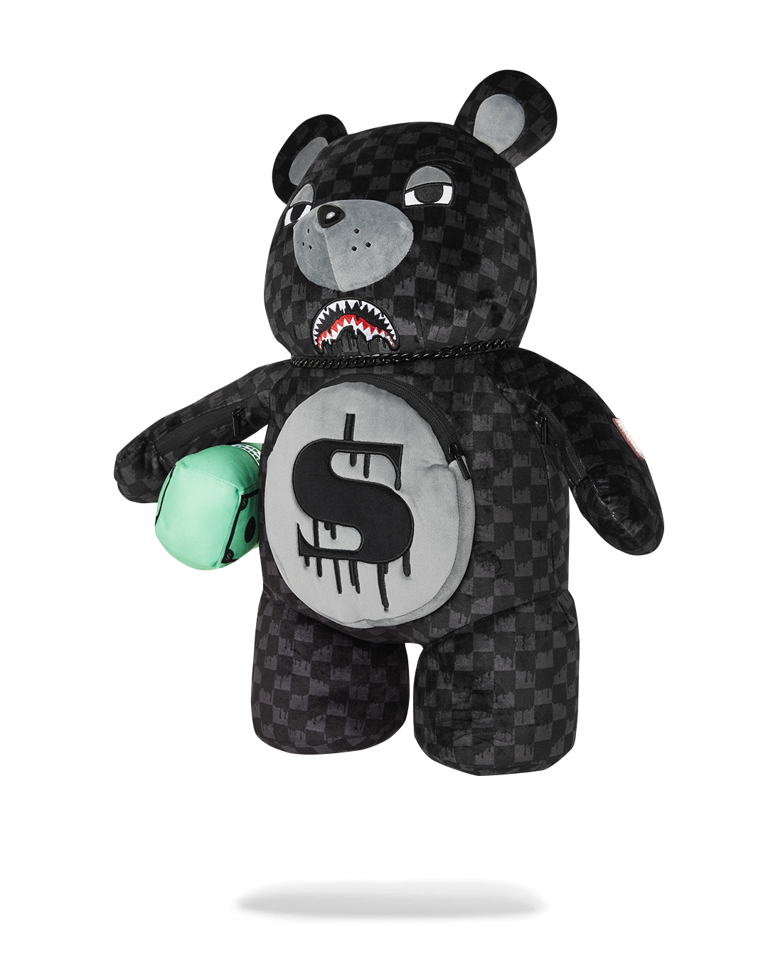Image of Унисекс Раница SPRAYGROUND DRIPPING SHARKS IN PARIS MONEYBEAR TEDDY BEAR