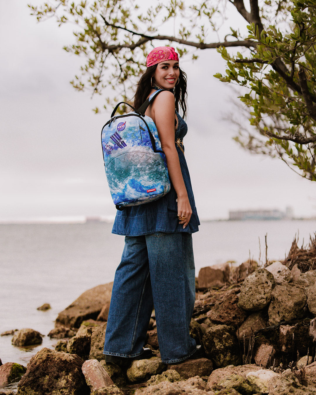 Image of Унисекс Раница SPRAYGROUND NASA INTERNATIONAL SPACE STATION DLXSR BACKPACK-910B7424NSZ- Ballistic sport, Балистик