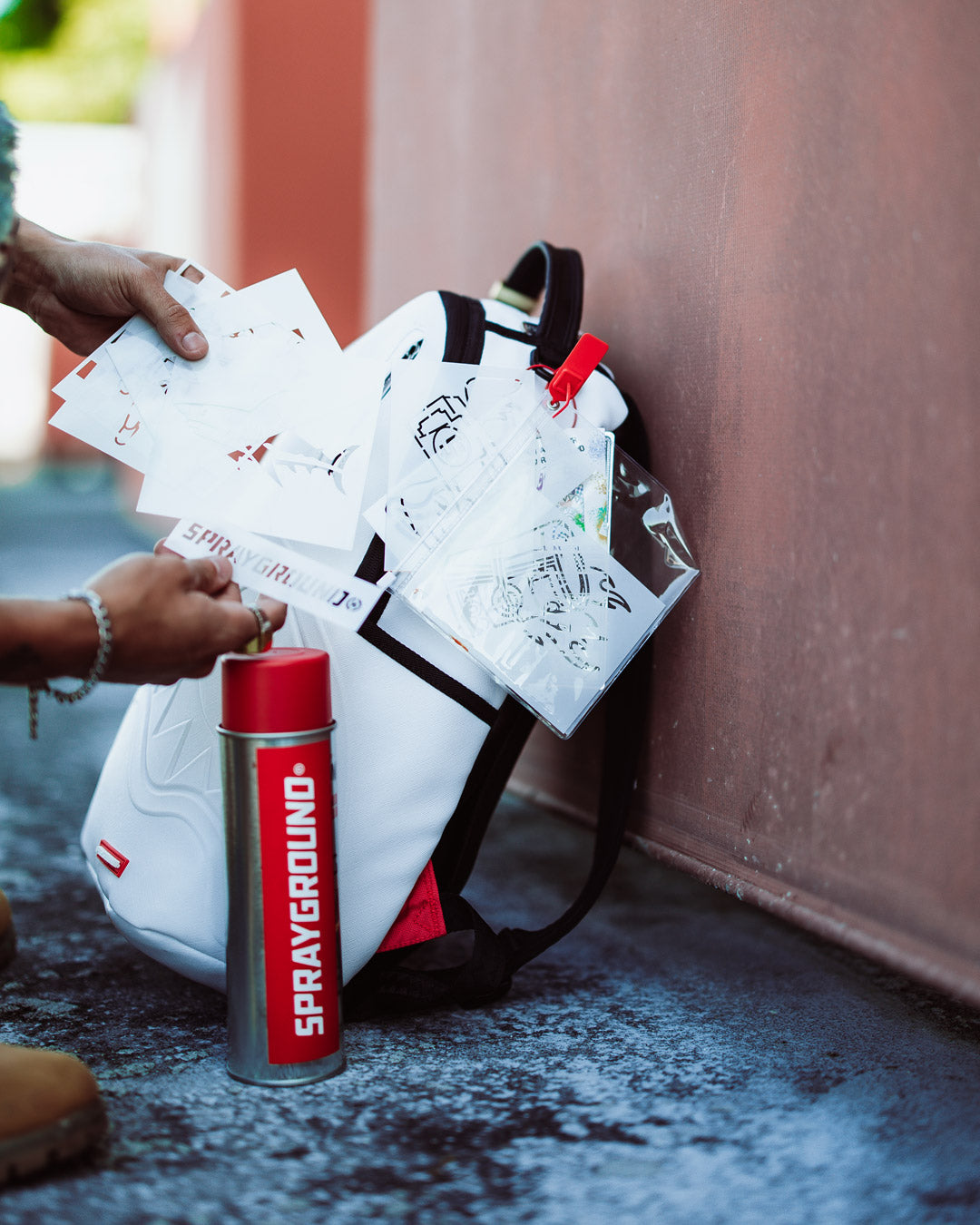Унисекс Раница SPRAYGROUND SPRAY PAINT YOUR OWN BACKPACK