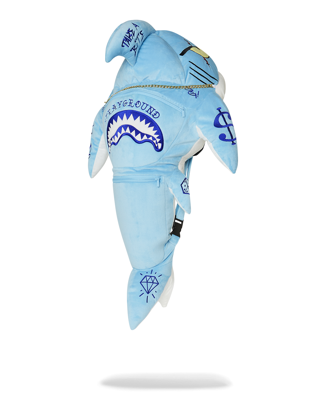 Image of Унисекс Раница SPRAYGROUND SHARK PLUSH BACKPACK -910B7683NSZ- Ballistic sport, Балистик