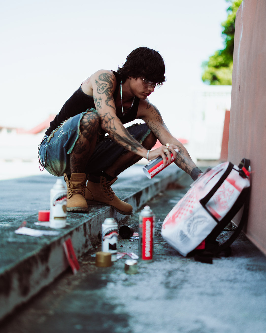 Унисекс Раница SPRAYGROUND SPRAY PAINT YOUR OWN BACKPACK