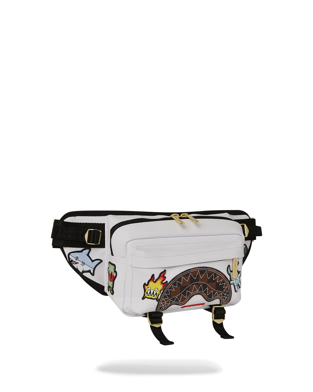 Image of Унисекс Чанта SPRAYGROUND PARIS PATCH CROSSBODY CARGO 910B6587NSZ- Ballistic sport, Балистик