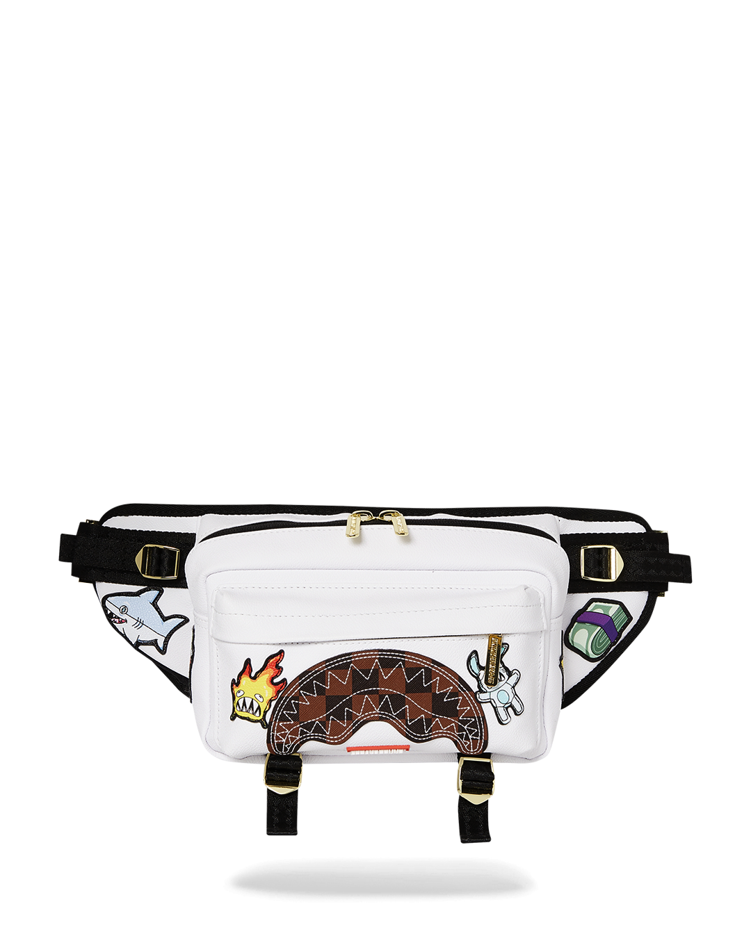 Image of Унисекс Чанта SPRAYGROUND PARIS PATCH CROSSBODY CARGO 910B6587NSZ- Ballistic sport, Балистик