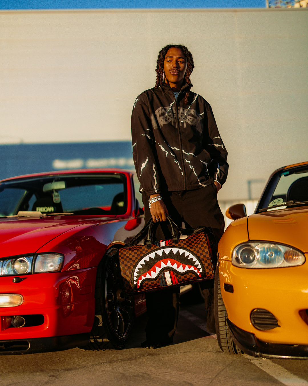 Image of Унисекс Чанта SPRAYGROUND MACHINE FRANCAISE DUFFEL