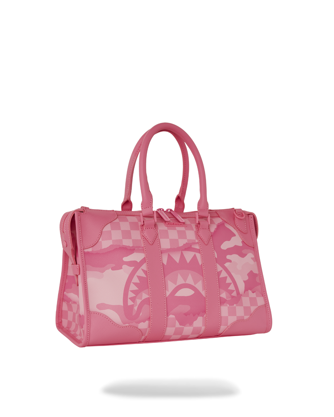 Image of Унисекс Чанта SPRAYGROUND PINK 3AM RIPTIDE MINI PYRAMID DUFFLE -910D7931NSZ- Ballistic sport, Балистик