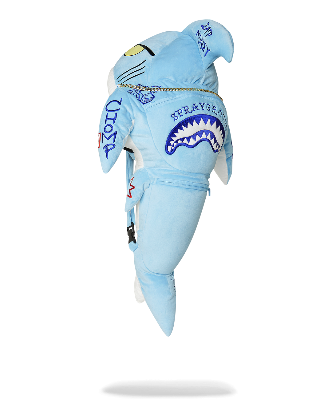 Image of Унисекс Раница SPRAYGROUND SHARK PLUSH BACKPACK -910B7683NSZ- Ballistic sport, Балистик