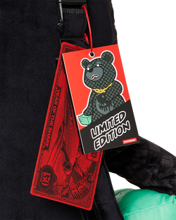 Image of Унисекс Раница SPRAYGROUND DRIPPING SHARKS IN PARIS MONEYBEAR TEDDY BEAR