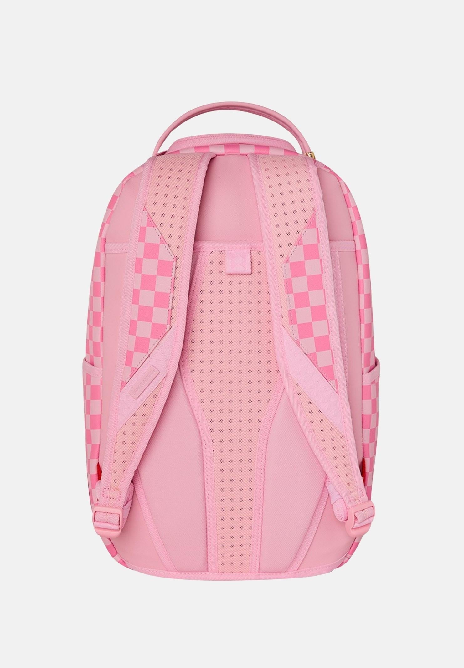 Image of Унисекс Раница SPRAYGROUND PINK SHARKS IN PARIS PATCH BACKPACK 910B8717NSZ- Ballistic sport, Балистик