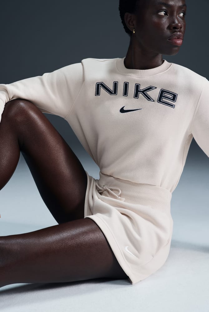 Image of Дамски Къс панталон NIKE W NSW PHNX FLC HR SHORT-FD1409-104- Ballistic sport, Балистик