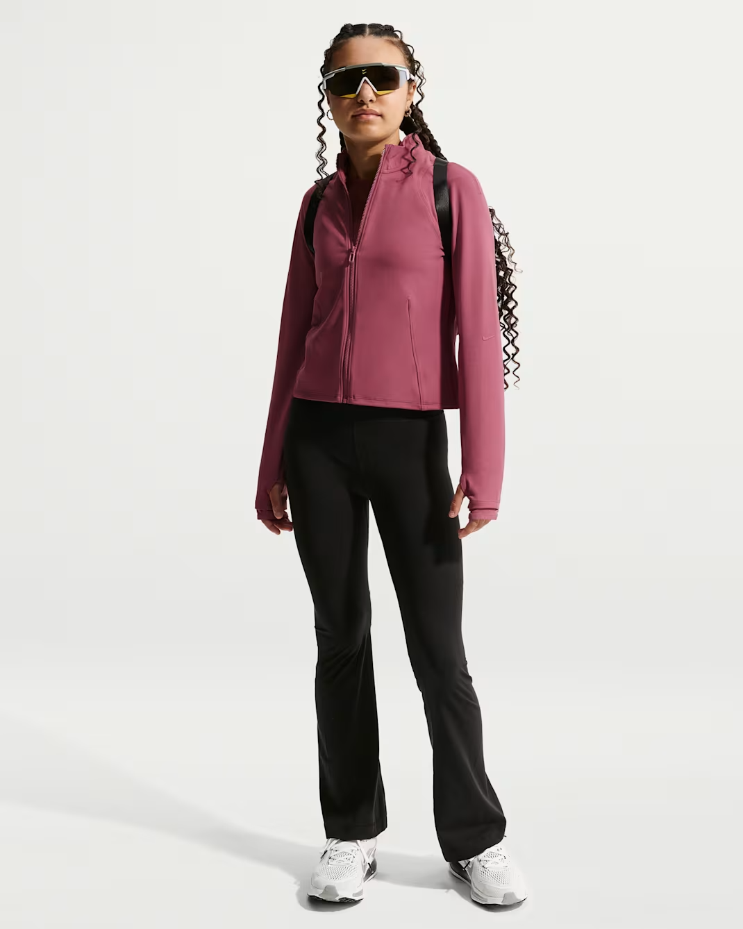 Image of Дамски Суитшърт NIKE G NK MAVN DF FITTED FZ LS TOP