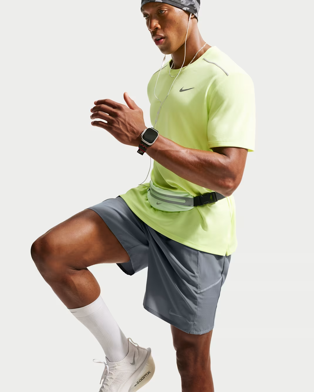 Image of Мъжки Къс панталон NIKE M NK DF MILER 7IN 2IN1 SHORT
