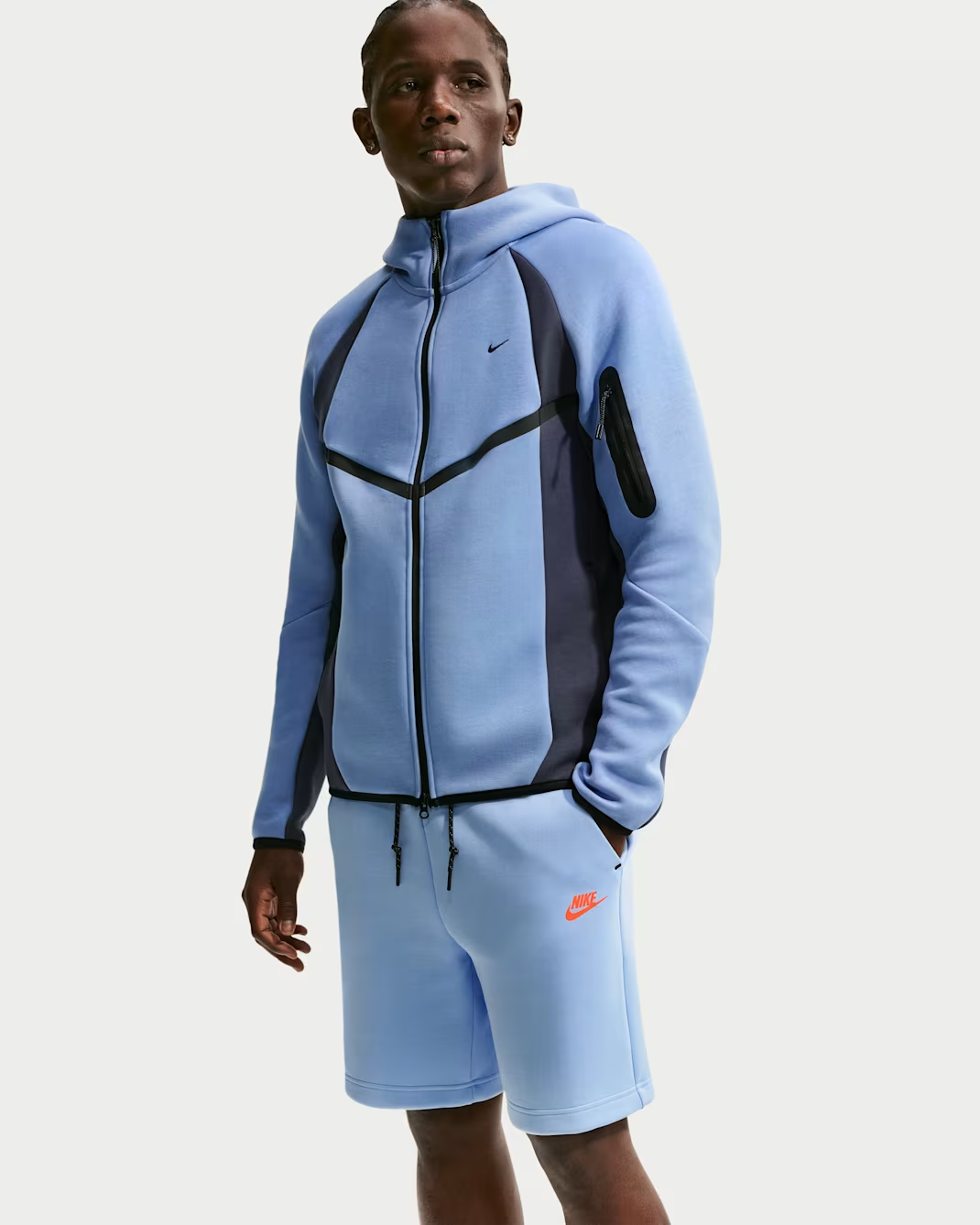 Image of Мъжки Къс панталон NIKE M NK TCH FLC SHORT