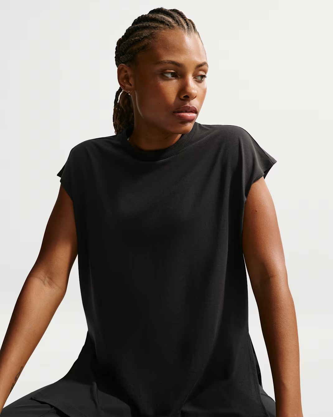 Image of Дамски потник NIKE W NK 24.7 DF MESH TANK SFT KNT IO1622-010- Ballistic sport, Балистик