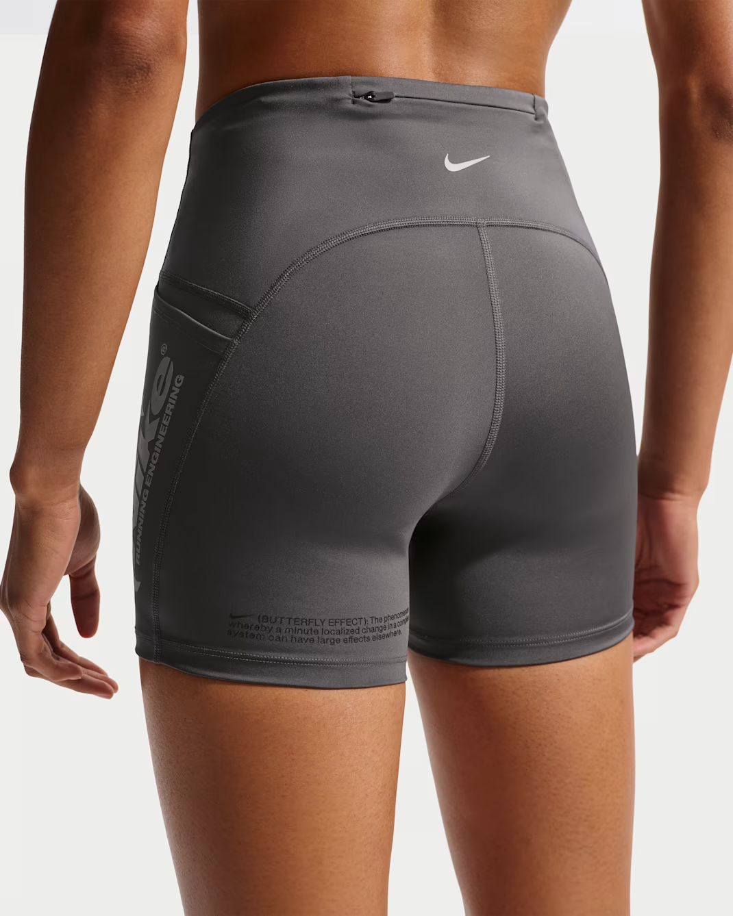 Image of Дамски къс панталон NIKE W NK SWFT DF HR4 TGT SHRTDSRPT