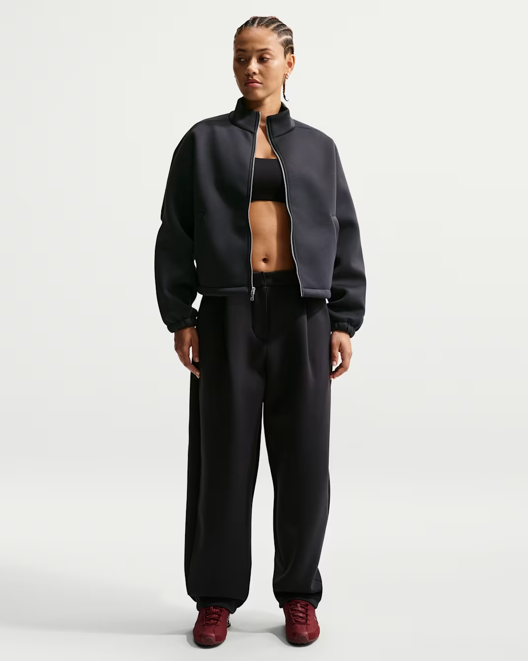 Image of Дамско Яке NIKE W NSW PREGAME FLC TRK JKT