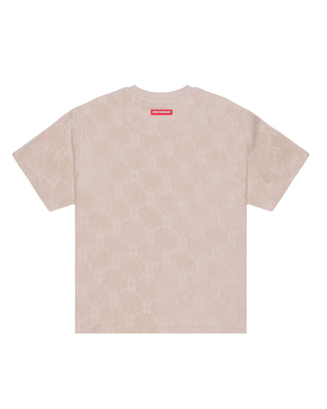 Image of Мъжка Тениска SPRAYGROUND ALL THE MONEY NEW REG T-SHIRT BEIGE
