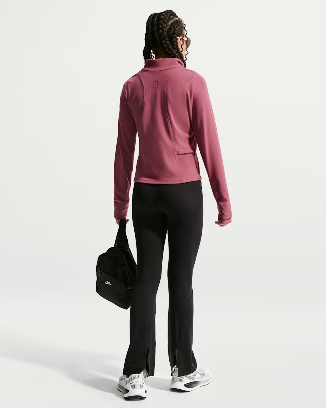 Image of Дамски Суитшърт NIKE G NK MAVN DF FITTED FZ LS TOP