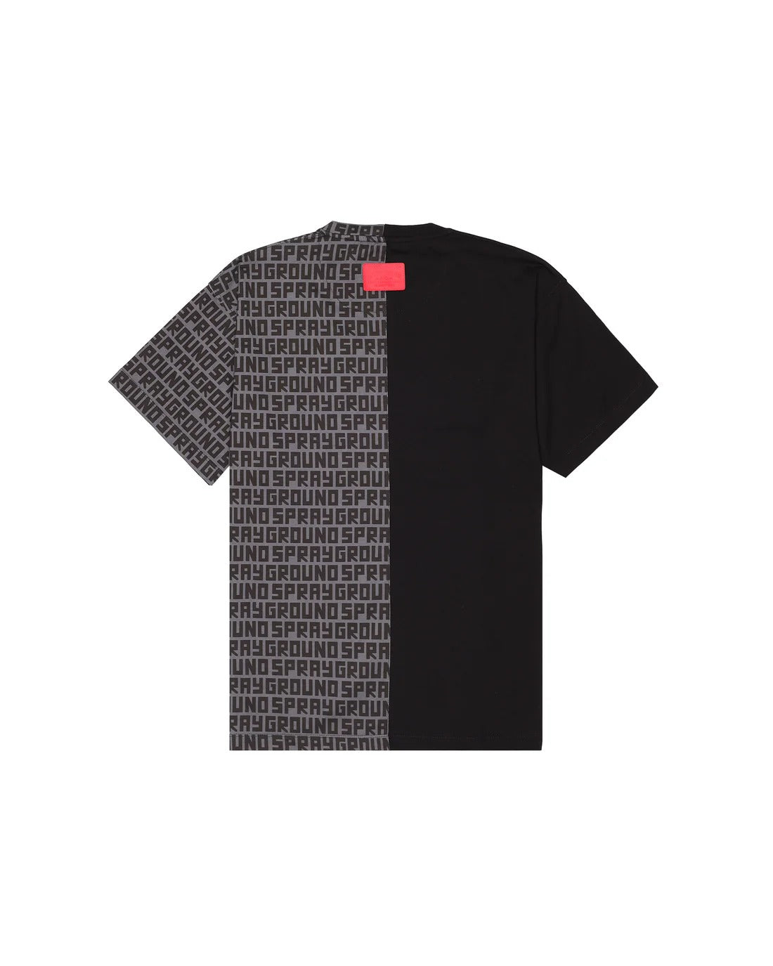 Image of Мъжка Тениска SPRAYGROUND SHARK CENTRAL SPLIT INFINITY NEW REGULAR T-SHIRT