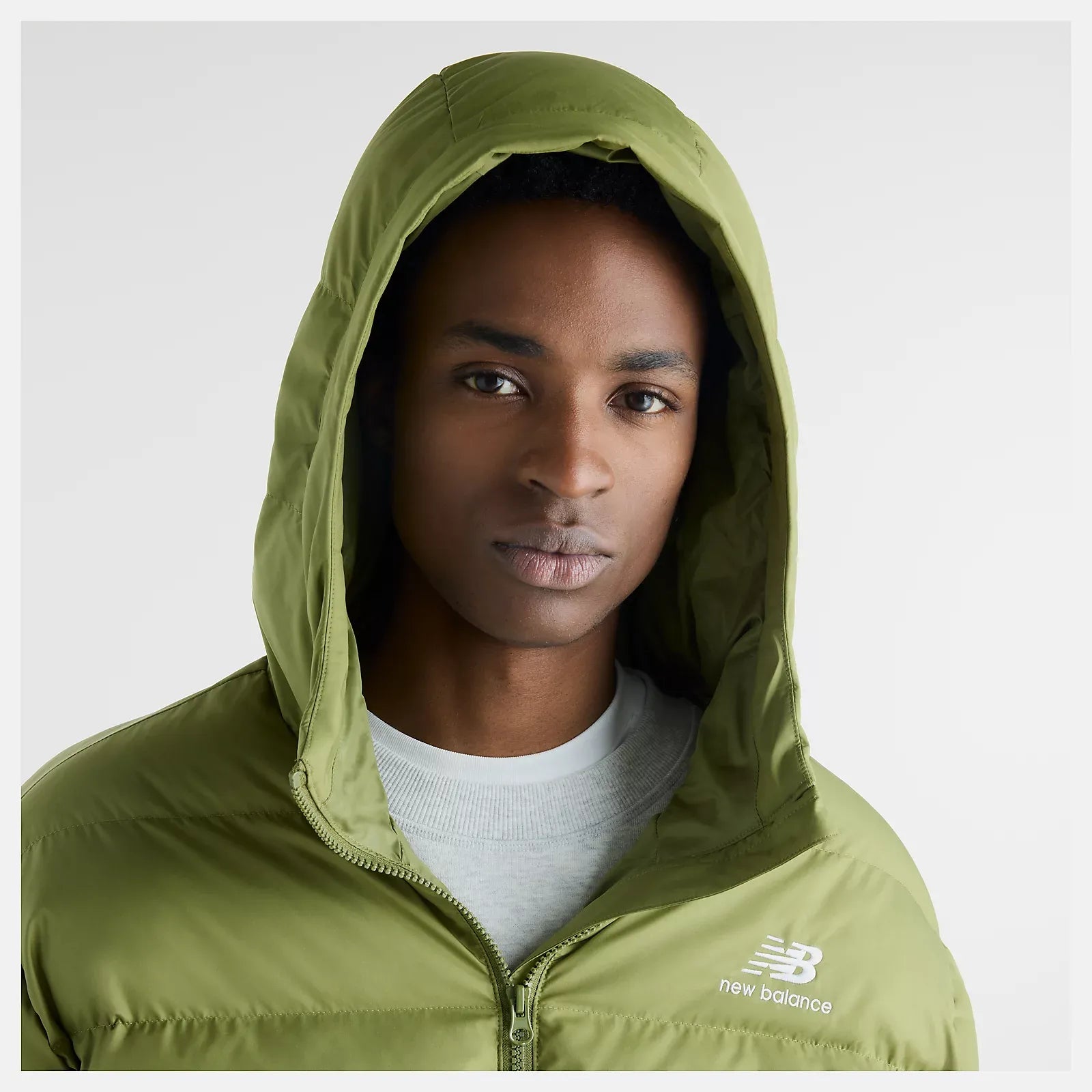 Image of Мъжко Яке NEW BALANCE JACKET BOSTON PUFFER JACKET