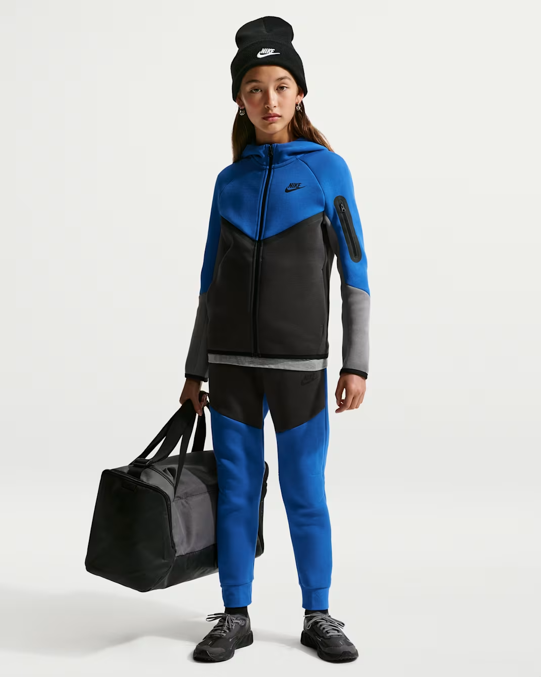 Image of Детски Суитшърт NIKE B NSW TCH FLC FZ - PD