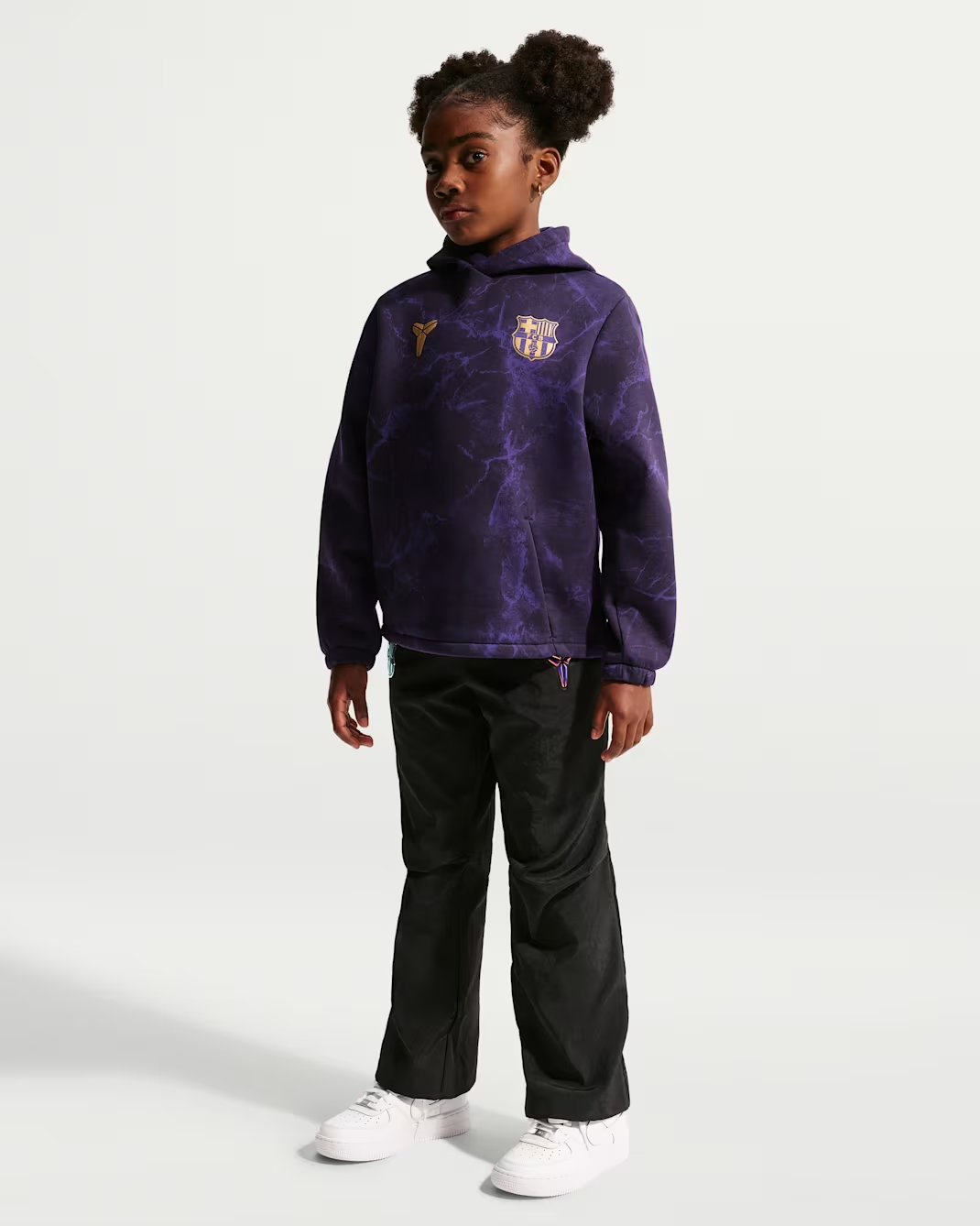 Image of Детски Суитшърт NIKE FCB KB K NK PO HOODIE KF AW