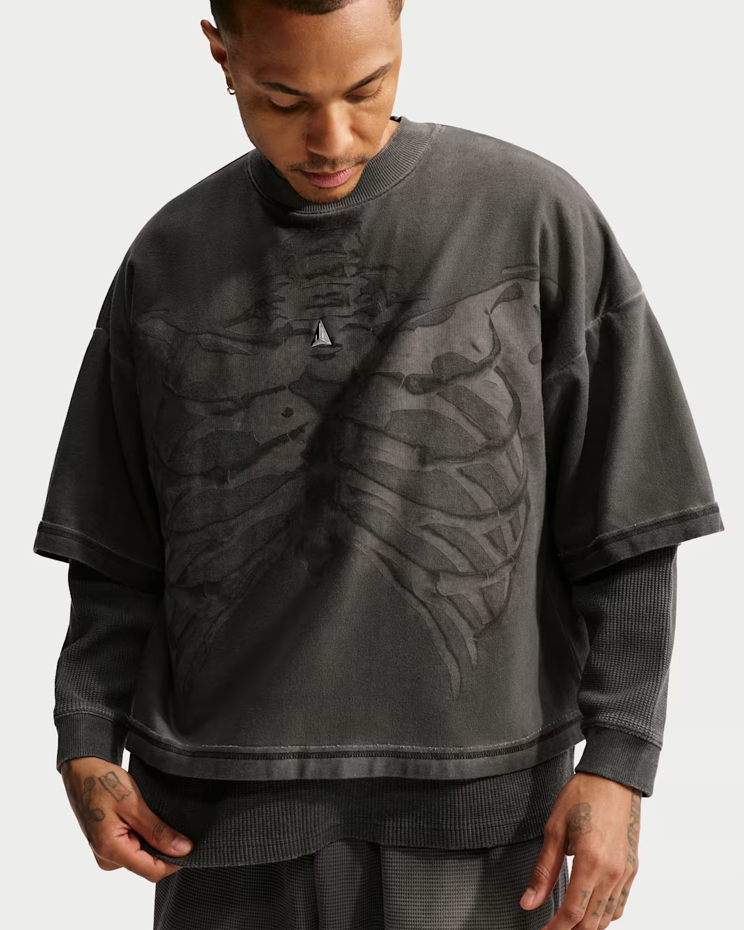 Image of Мъжки Суитшърт NIKE JA M NK DF LS TOP WAF