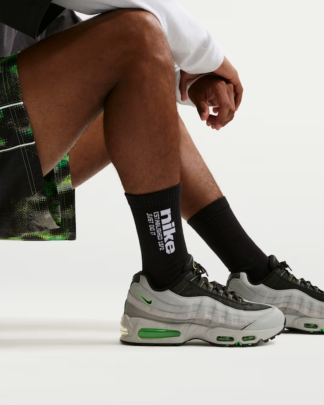 Image of Унисекс Чорапи NIKE U NK ED ELVD CRW 2P MGFX - 144
