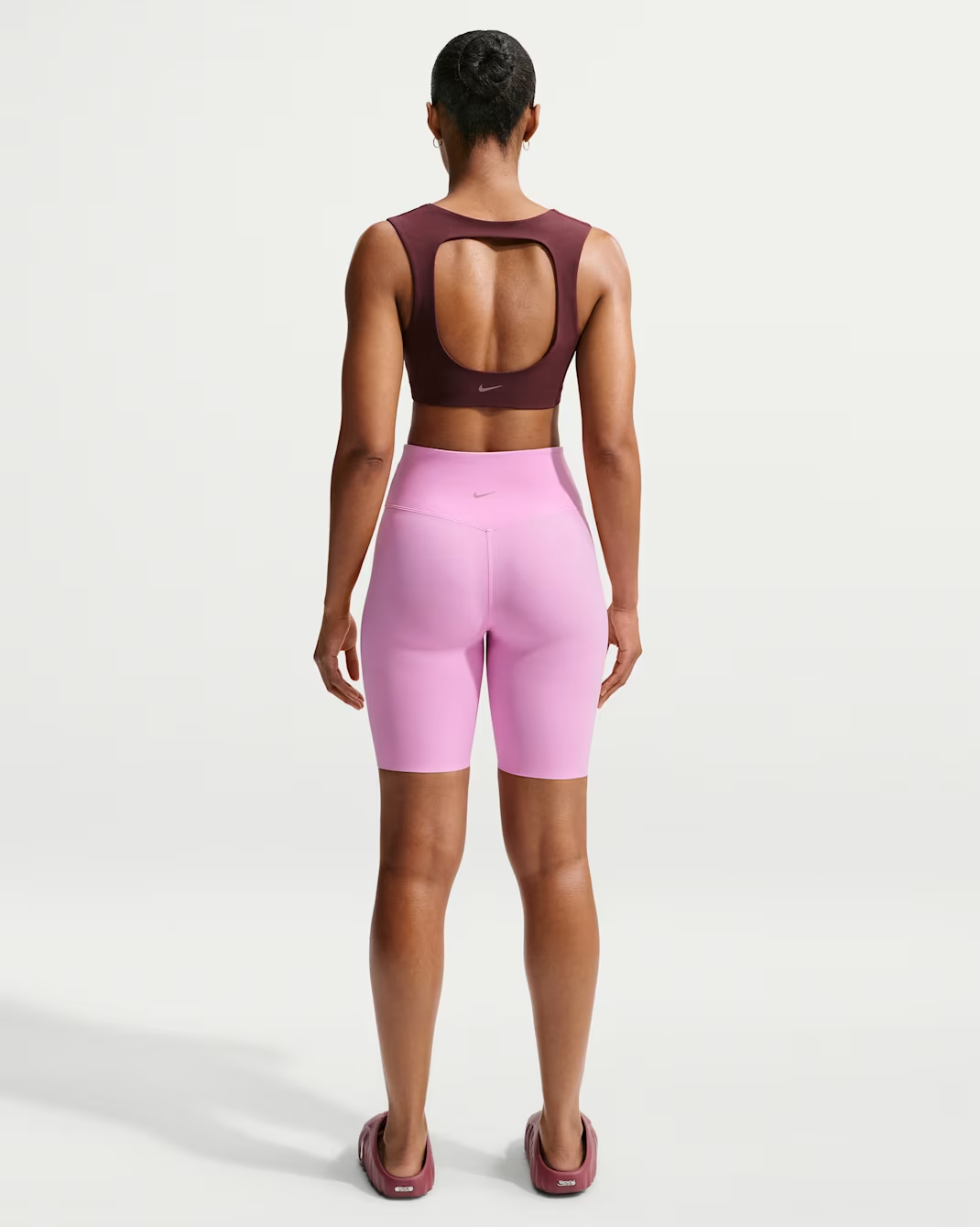 Image of Дамски Къс панталон NIKE W NK DF ZENVY HR 8IN SHRT USEM