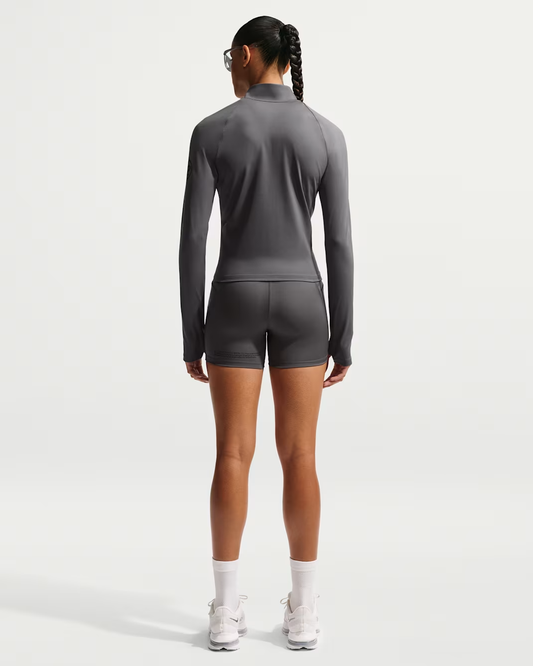 Image of Дамски къс панталон NIKE W NK SWFT DF HR4 TGT SHRTDSRPT
